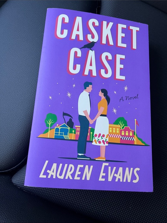 Barnes & Noble Other - Casket Case by Lauren Evans - Purple Paperback Novel